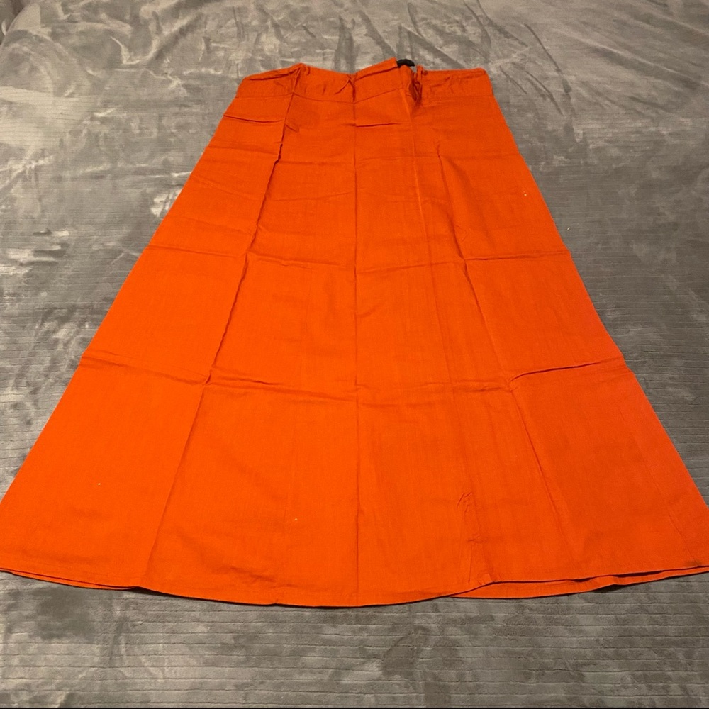 Orange Saree Petticoat